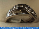 Ring - Wedding Band - White Gold 14k (.585) 5.5 grams Size 7