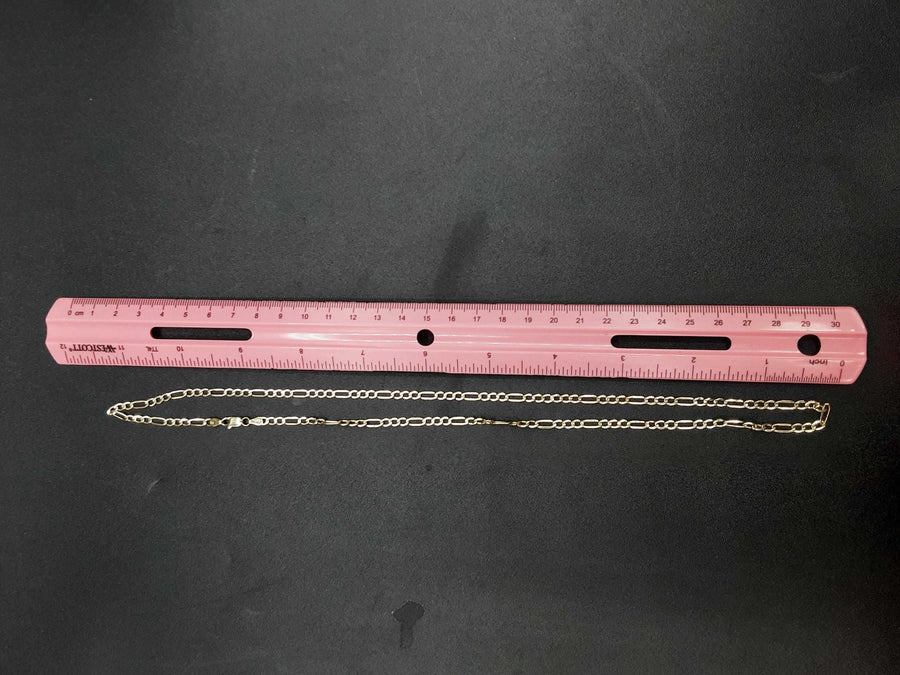 Cuban Link Chain - Yellow Gold 10k (.417) 4.3 grams 20 inch
