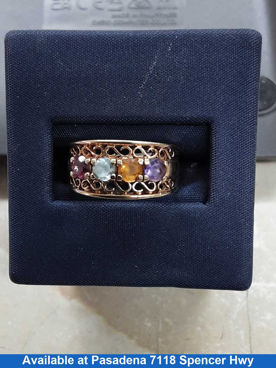 Women's Ring - Yellow Gold 10k (.417) 4.1 grams Size 20