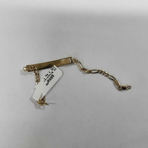 ID Bracelet - Yellow Gold 14k (.585) 3.6 grams 7 inch