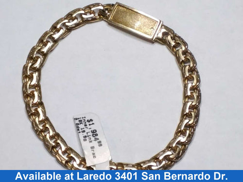 Link Bracelet - Yellow Gold 10k (.417) 19.9 grams 9 inch