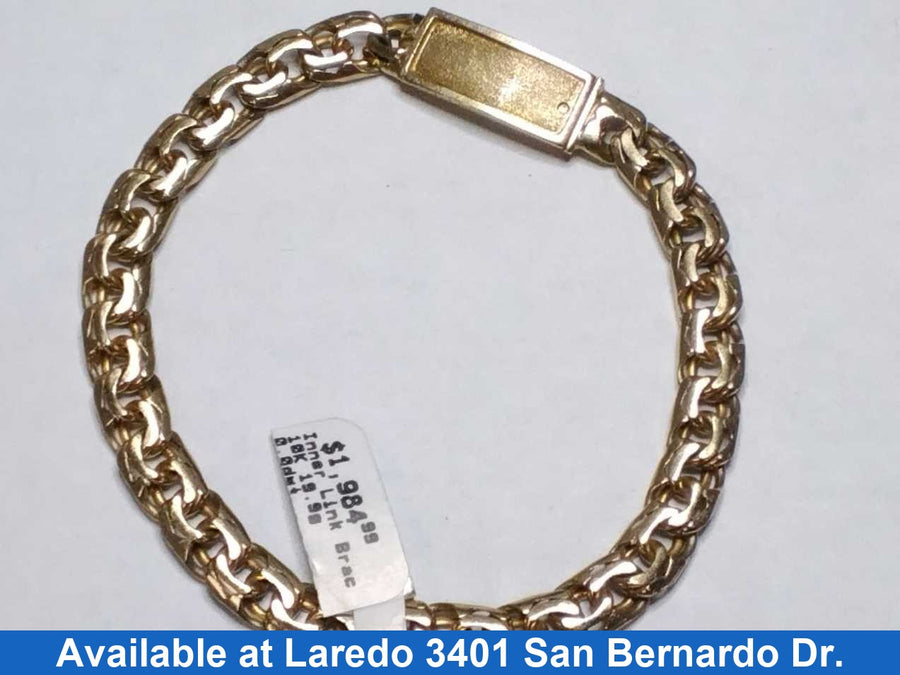 Link Bracelet - Yellow Gold 10k (.417) 19.9 grams 9 inch