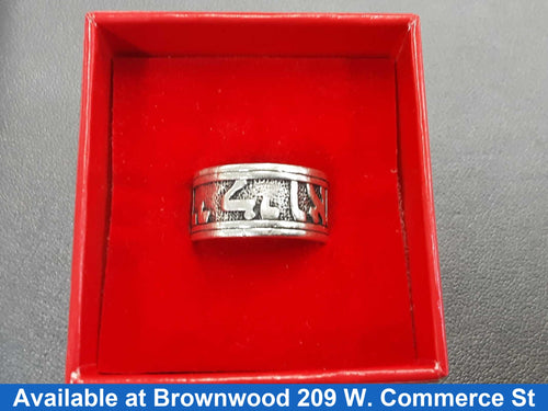 Ring - Wedding Band - Silver 7.1 grams Size 20