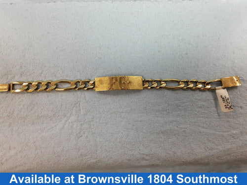 ID Bracelet - Yellow Gold 10k (.417) 41.8 grams 8 inch