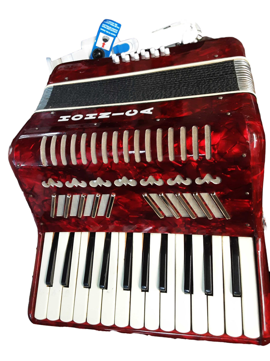 Hohnica 1302 Red Piano Accordion