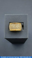 Men's Ring - Yellow Gold 14k (.585) 6 grams Size 7