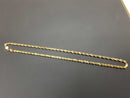 Rope Chain - Yellow Gold 10k (.417) 36.4 grams 24 inch