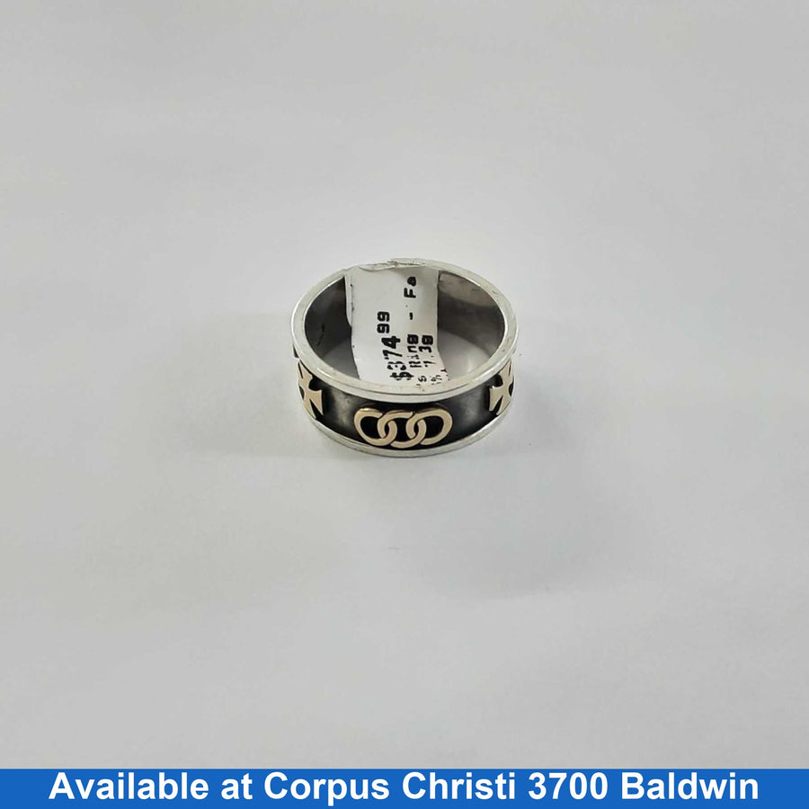 Men's Ring - Silver 7.3 grams Size 10