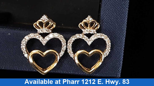 Earrings - Yellow Gold 14k (.585) 1.4 grams