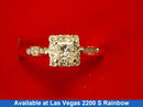 Ring - Wedding Set - Yellow Gold 14k (.585) 3.3 grams Size 20