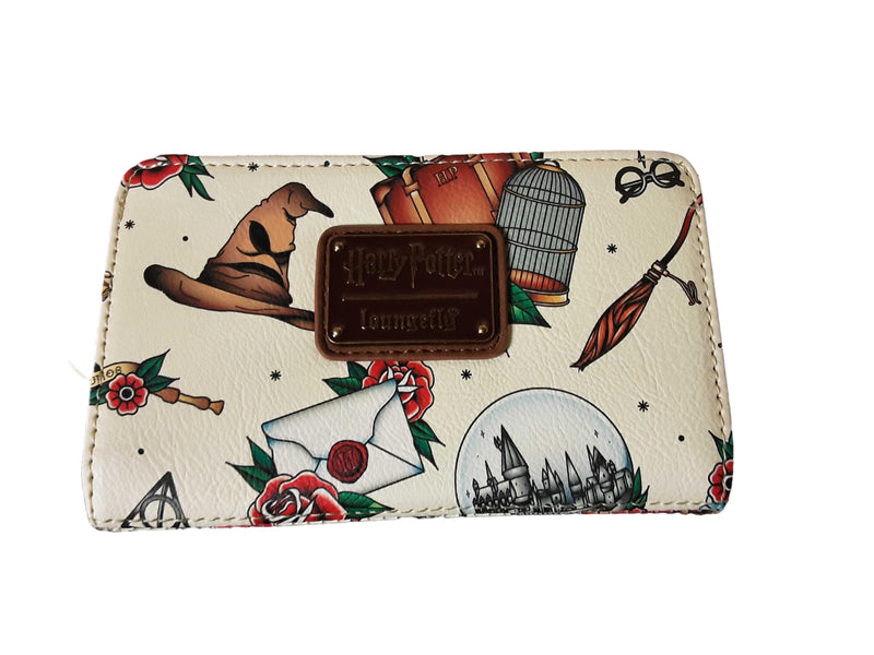 Loungefly Harry Potter Brown Wallet