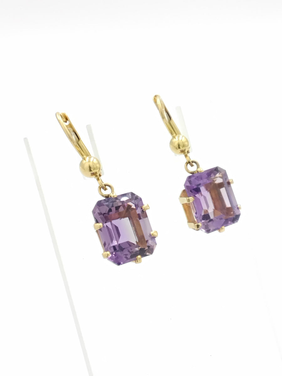 Earrings - Yellow Gold 14k (.585) 4.9 grams
