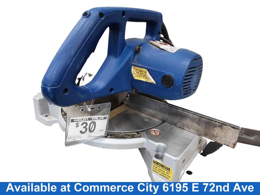 American Tool Exchange Jifa Blue Straight Corded Chop Saw