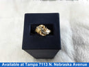 Women's Ring - Yellow Gold 14k (.585) 3.8 grams Size 7.5
