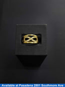 Women's Ring - Yellow Gold 14k (.585) 3.2 grams Size 9.5