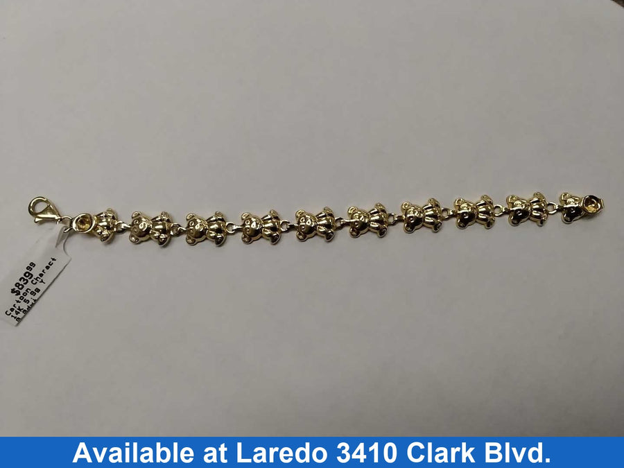 Bracelet - Yellow Gold 14k (.585) 5.9 grams 6 inch