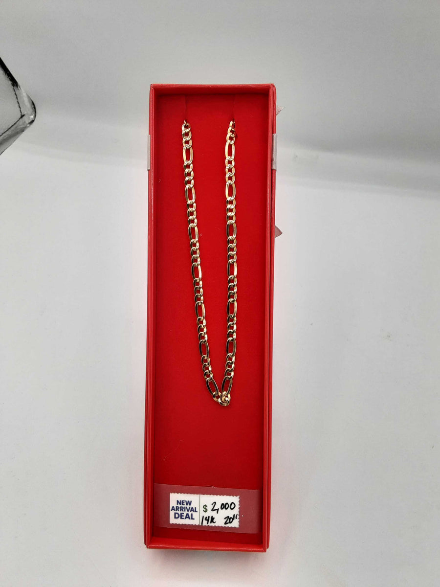 Chain - Yellow Gold 14k (.585) 14.2 grams 20 inch