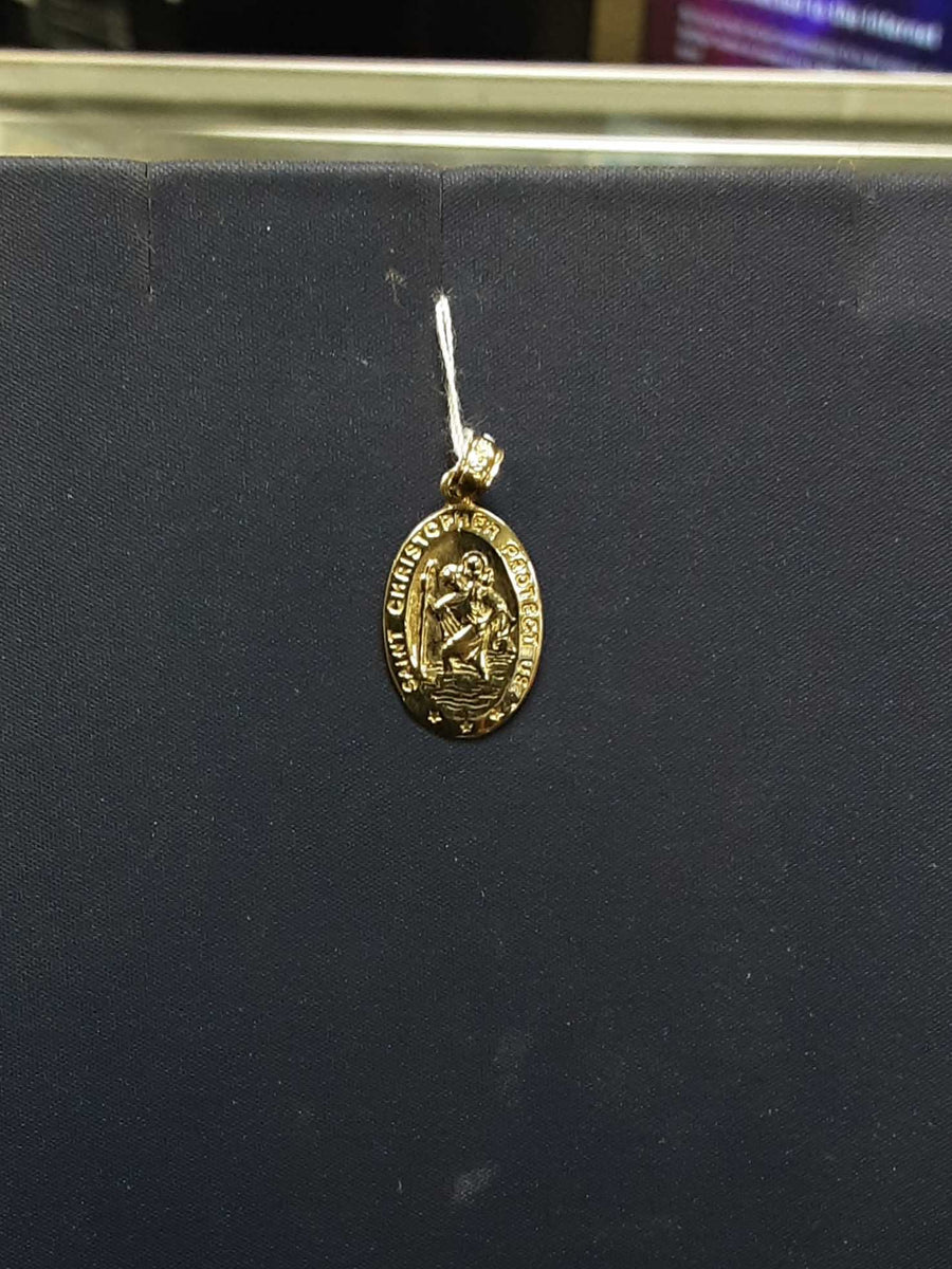 Religious Pendant - Yellow Gold 10k (.417) 1.6 grams