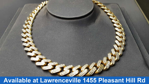 Cuban Link Chain - Yellow Gold 10k (.417) 41 grams 26 inch