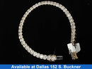 Tennis Bracelet - Yellow Gold 10k (.417) 19 grams 8 inch