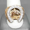 Man's Ring - Horseshoe 14k Yg 17.5 Grams