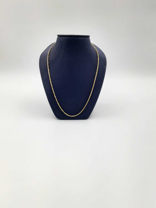Rope Chain - Yellow Gold 10k (.417) 5.8 grams 20 inch