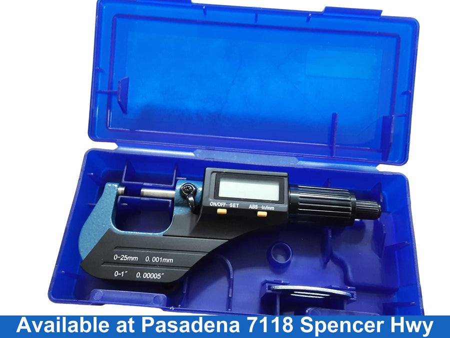 Pittsburgh 63647 Black Micrometer / Caliper