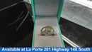 Women's Ring - White Gold 10k (.417) 3.9 grams Size 8.5