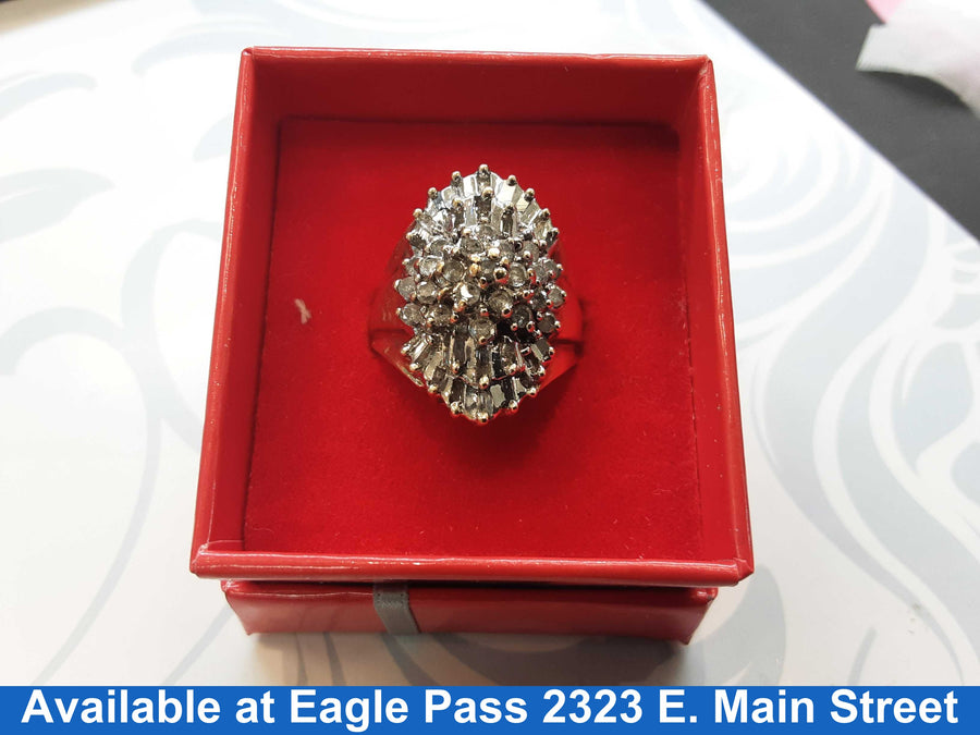 Women's Ring - Yellow Gold 10k (.417) 9 grams Size 6