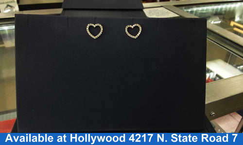 Earrings - Yellow Gold 18k (.750) 2.3 grams