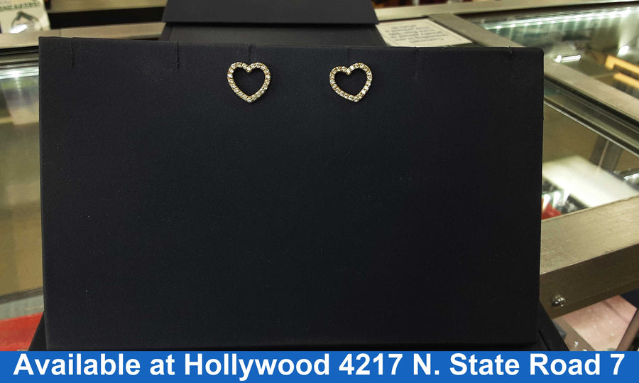Earrings - Yellow Gold 18k (.750) 2.3 grams