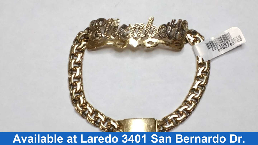 Bracelet - Yellow Gold 10k (.417) 20 grams 8 inch