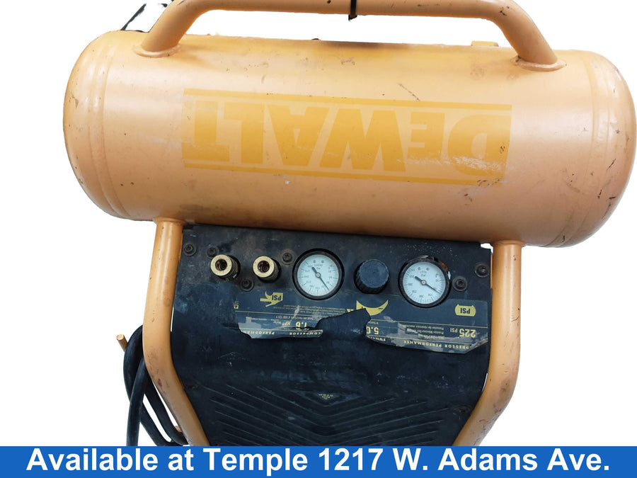 Dewalt D55146r Yellow Electric Compressor