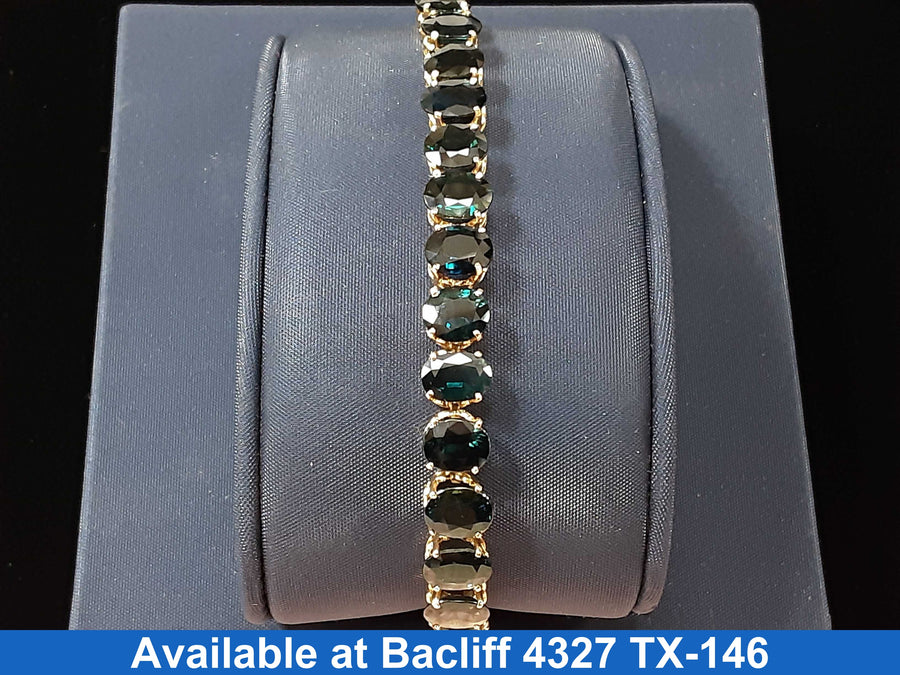 Tennis Bracelet - Yellow Gold 14k (.585) 14 grams 6 inch