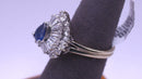 Women's Ring - White Gold 14k (.585) 8.4 grams Size 20