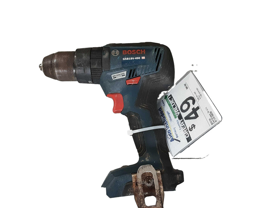 Bosch Gsb18v-490 Blue Cordless Standard Drill