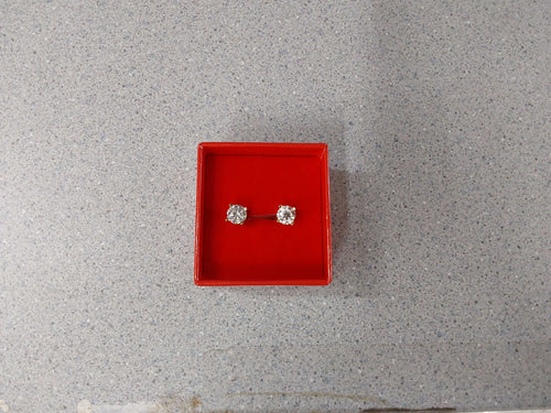 Double Stud Earring - Yellow Gold 14k (.585) 2.2 grams