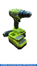 Ryobi P215vn Green Cordless Standard Drill
