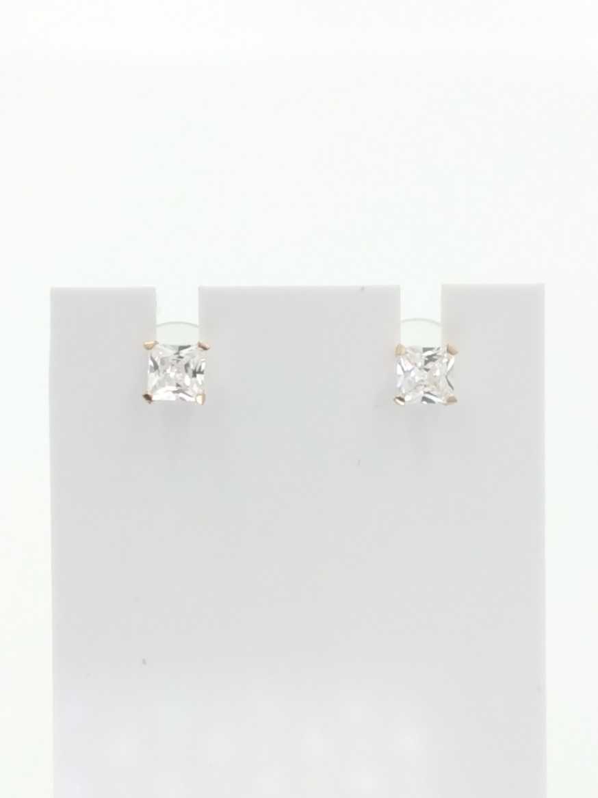 Single Stud Earring - Yellow Gold 10k (.417) 0.6 grams