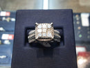 Women's Ring - White Gold 14k (.585) 6.6 grams Size 8