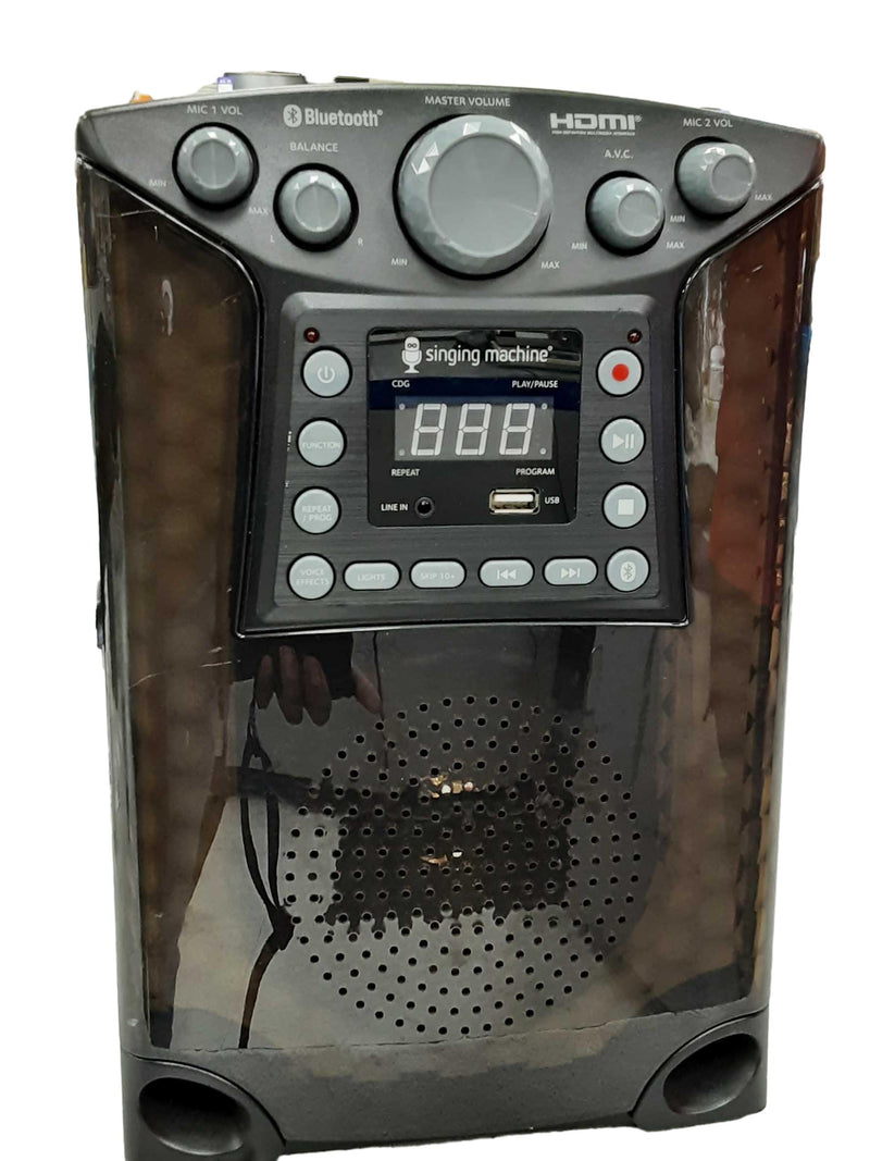 Singing Machine Sml633bk Black Karaoke Machine