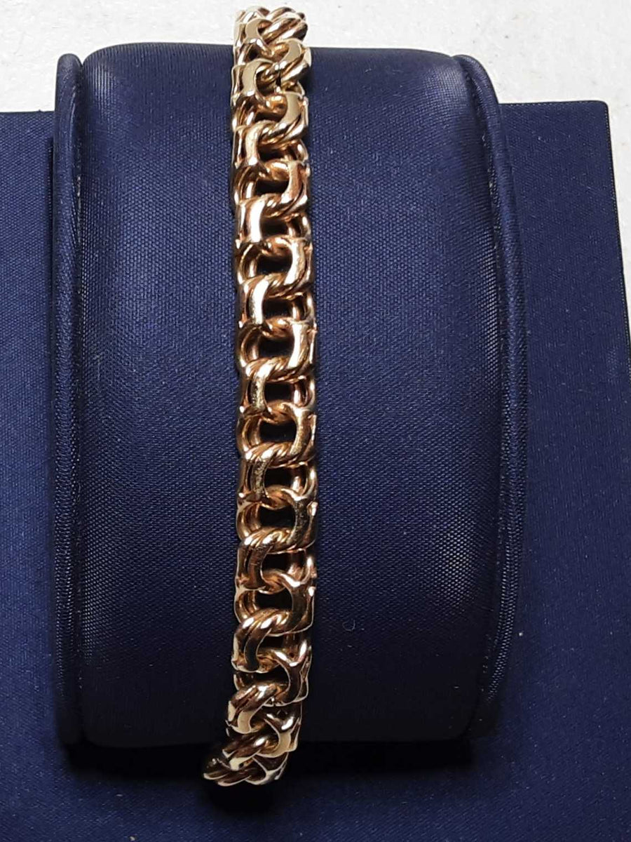 Bracelet - Yellow Gold 10k (.417) 24.5 grams 9 inch