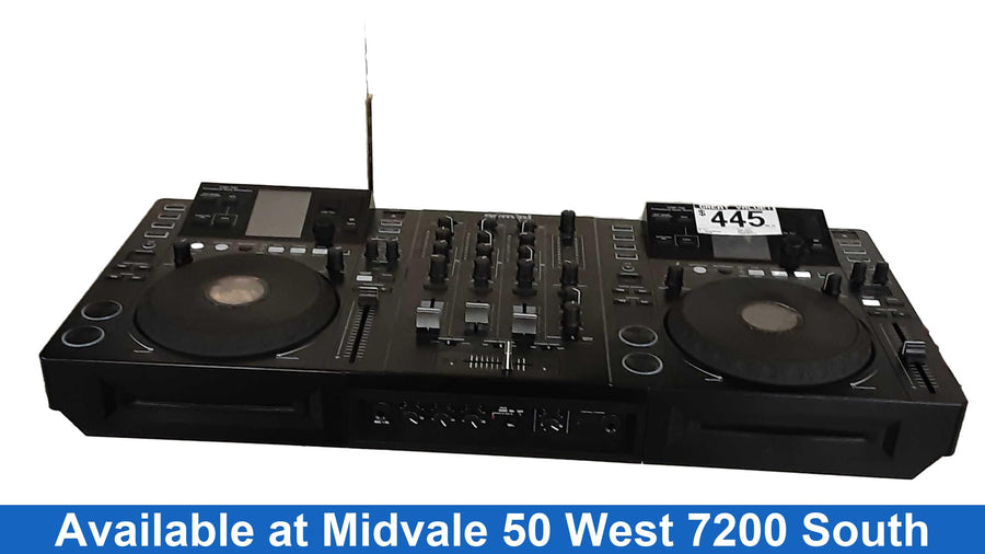 Gemini Comp-7000 Black DJ Turntable