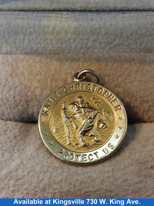 Coin Pendant - Yellow Gold 14k (.585) 2 grams