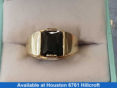 Men's Ring - Yellow Gold 14k (.585) 6.5 grams Size 7.5