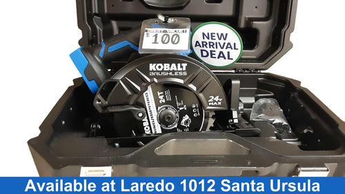 Kobalt Kxcs124b-03 Blue Corded Circular Saw