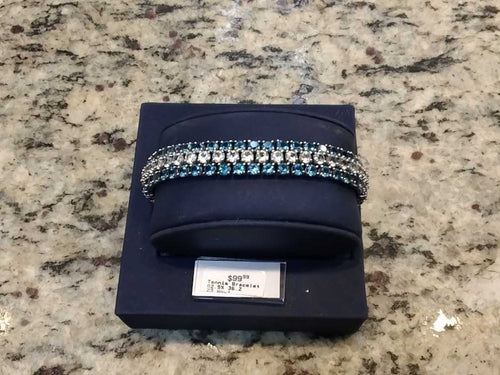 Tennis Bracelet - Silver 36.2 grams 6 inch