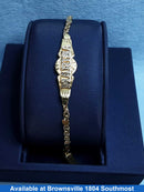 ID Bracelet - Yellow Gold 14k (.585) 4.7 grams 5 inch
