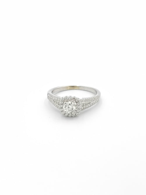 Women's Ring - White Gold 14k (.585) 4.4 grams Size 9