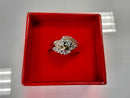 Ring - Engagement Set - Yellow Gold 14k (.585) 6.1 grams Size 8